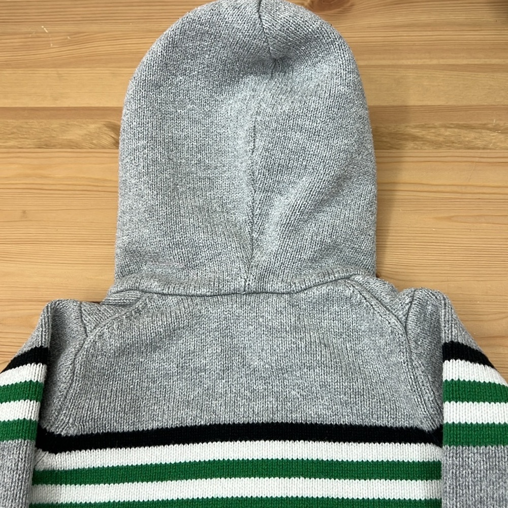 Janie and Jack sweater Hoodie grey - Picture 7 of 10